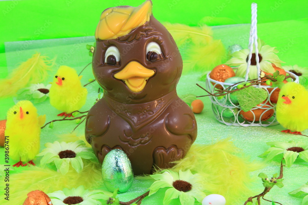 Naklejka premium chocolat pour enfant