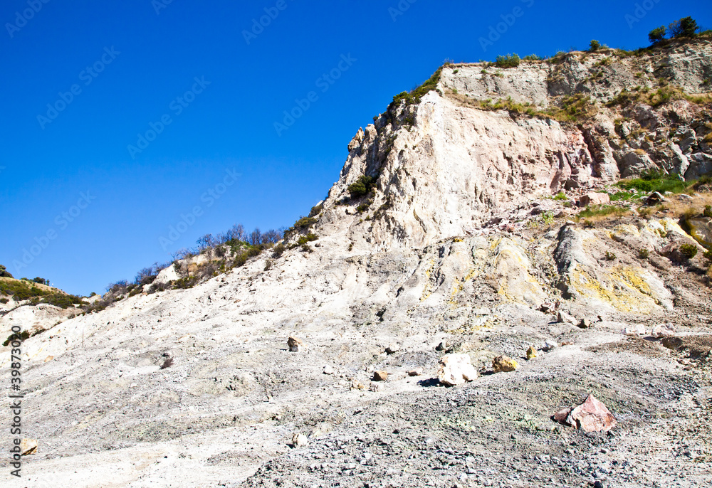 Solfatara - volcanic crater