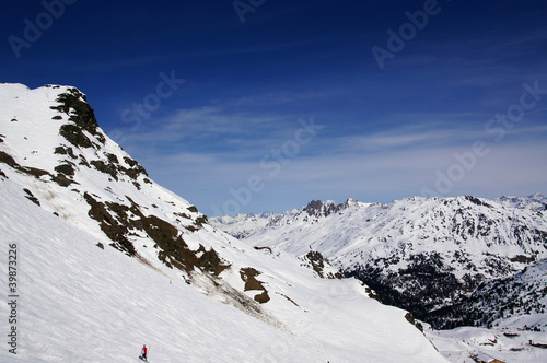 Domaine Les Trois Vallées dans les Alpes photo