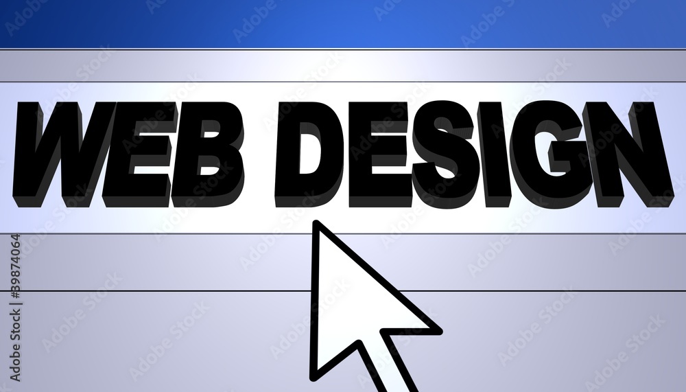 Computer generated image for Web Design concept. Computer generated image for Web Design concept.