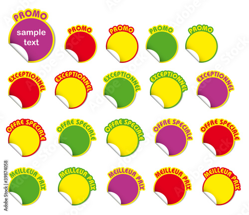 sticker promo