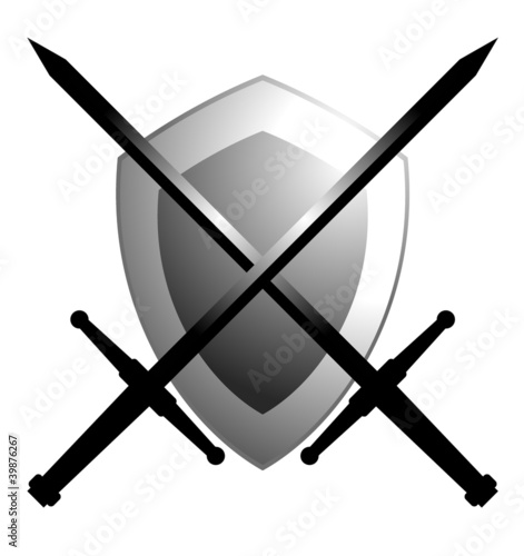 Espadas y escudo