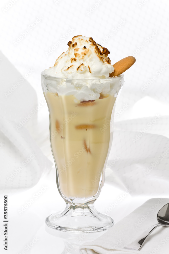 Banana Pudding with Meringue