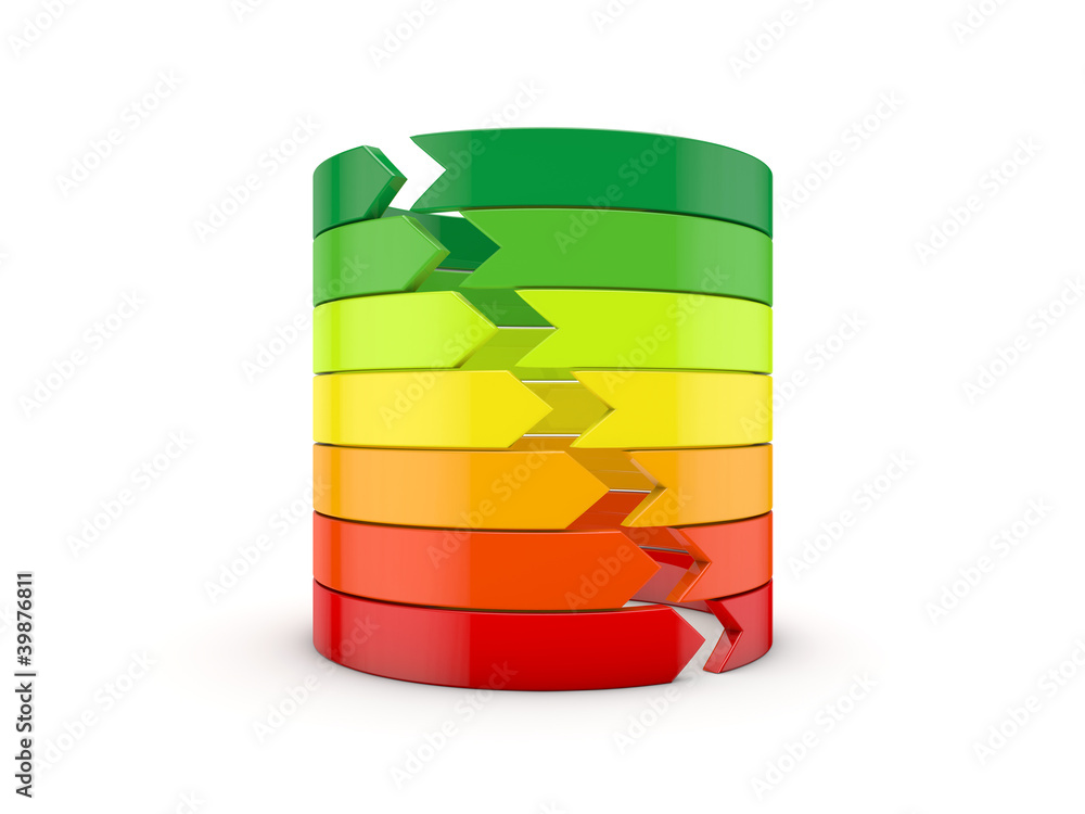 Fototapeta premium Energy saving concept 3d render