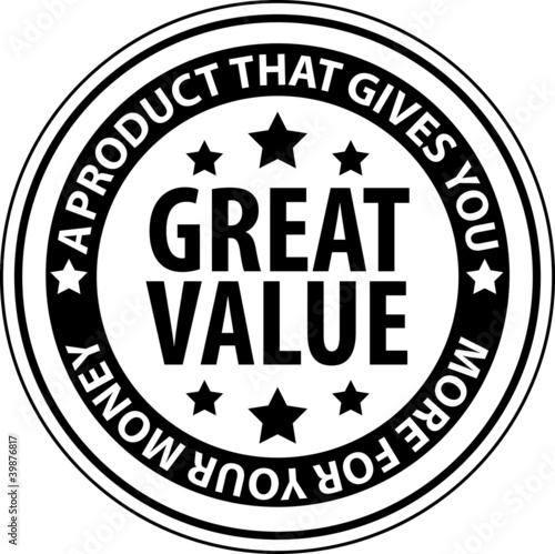 Great value Label