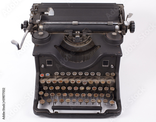 retro typewriter