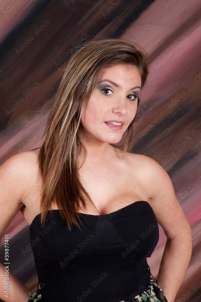 woman looking at the camera with serious expression woman looking at the camera with serious expression