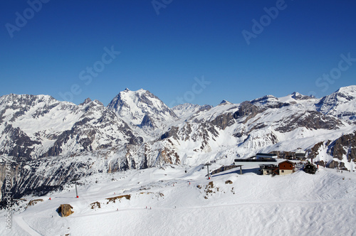 Domaine Les Trois Vallées dans les Alpes photo