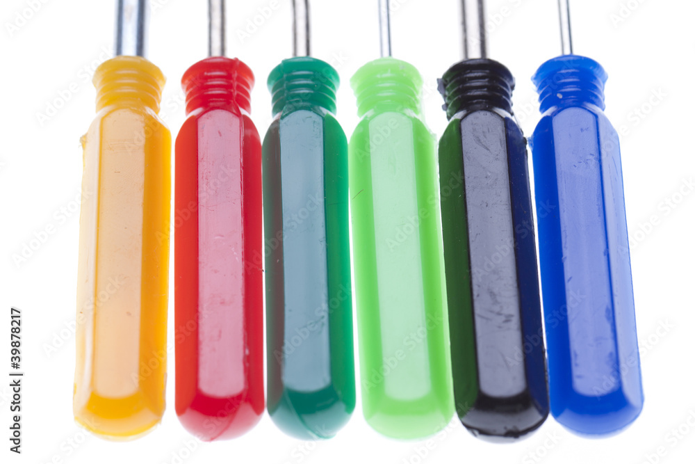 Colorful screw drivers Colorful screw drivers