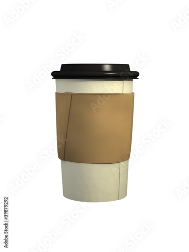 3D Disposable Coffee Cup