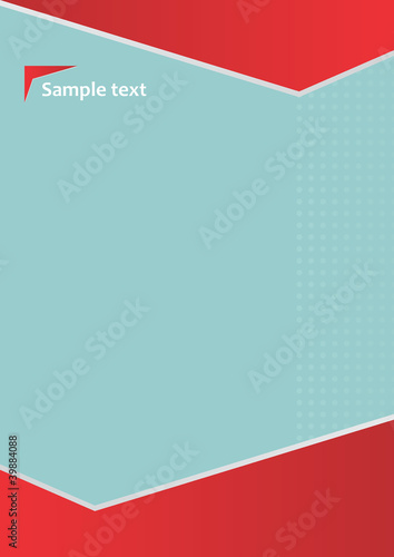 red blue background