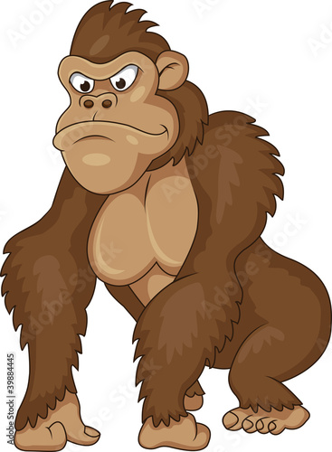 Gorilla cartoon