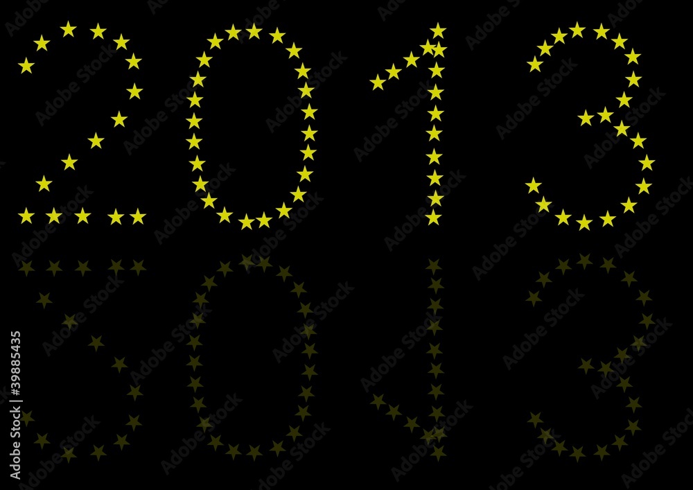 New year 2013 New year 2013