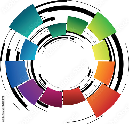 abstract swirling background