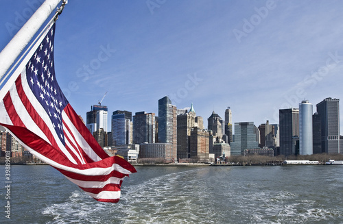 New York, flag
