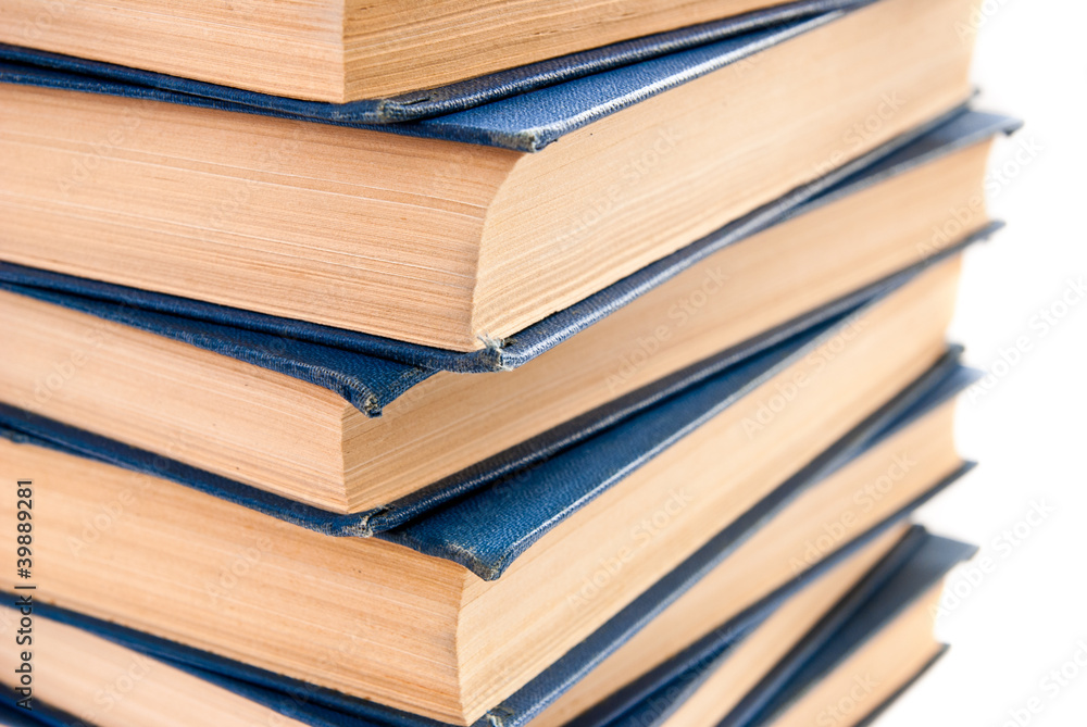 Naklejka premium stack of books