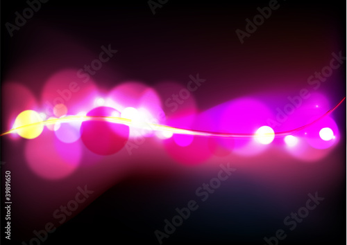 Sfondo effetto luci astratto