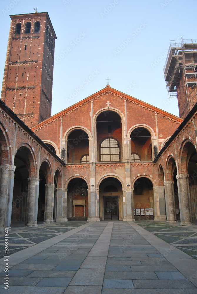 Sant'Ambrogio a Milano, Italia