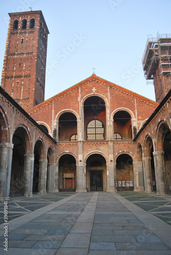 Sant Ambrogio a Milano  Italia