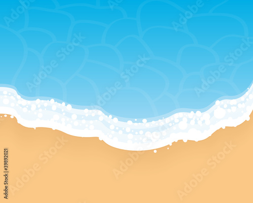 Summer beach.