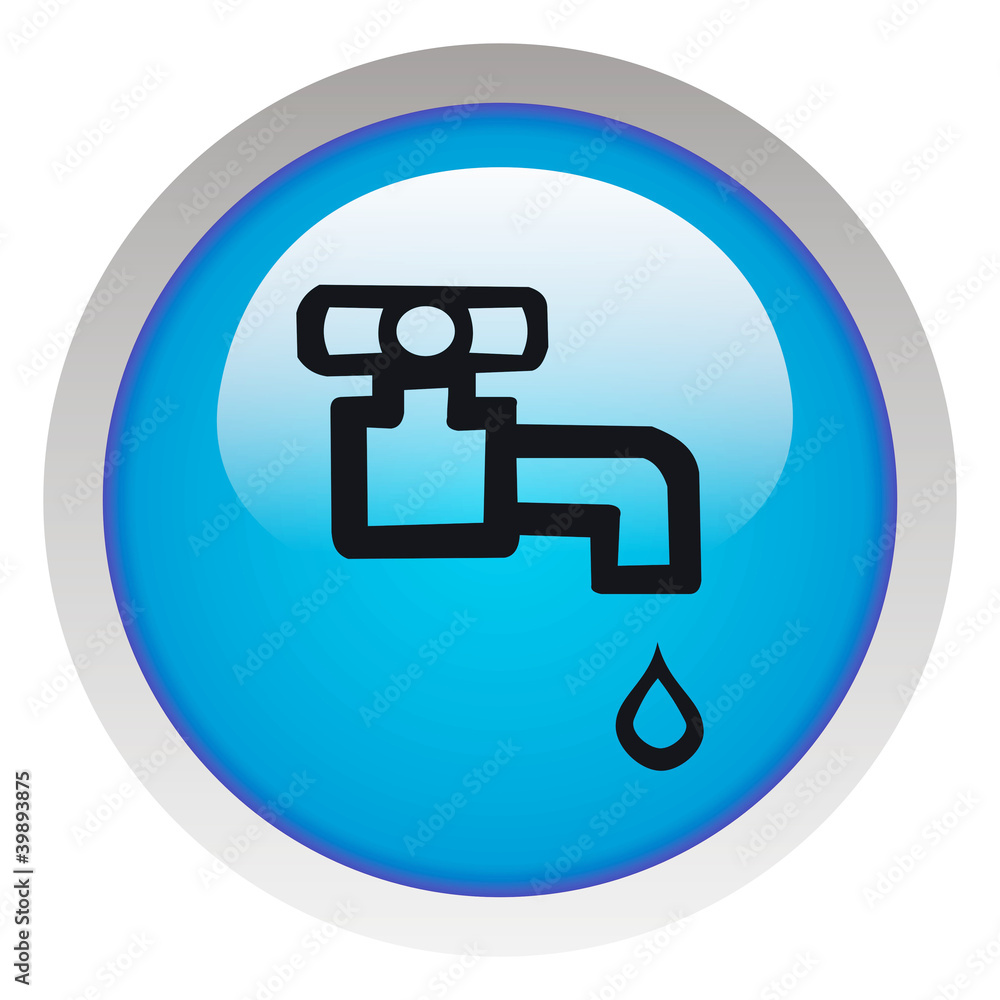 Water tap icon Water tap icon