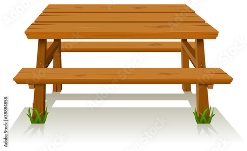 Picnic Wood table