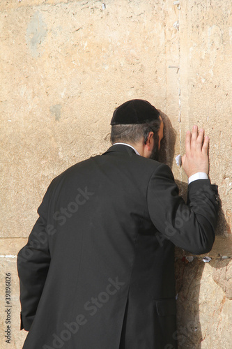 At Western wall. Jerusalem