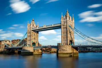 Fotobehang Tower Bridge Tower Bridge Londen Engeland  © Beboy