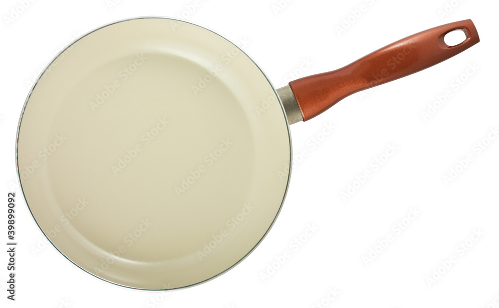 Frying pan with ceramic coating Frying pan with ceramic coating