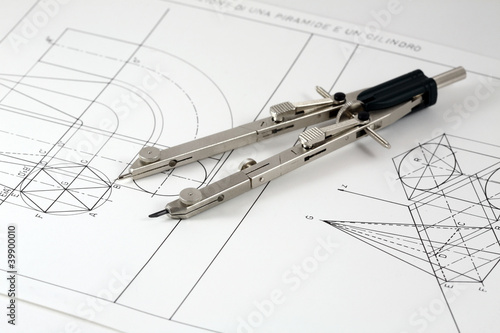 compasso su disegno