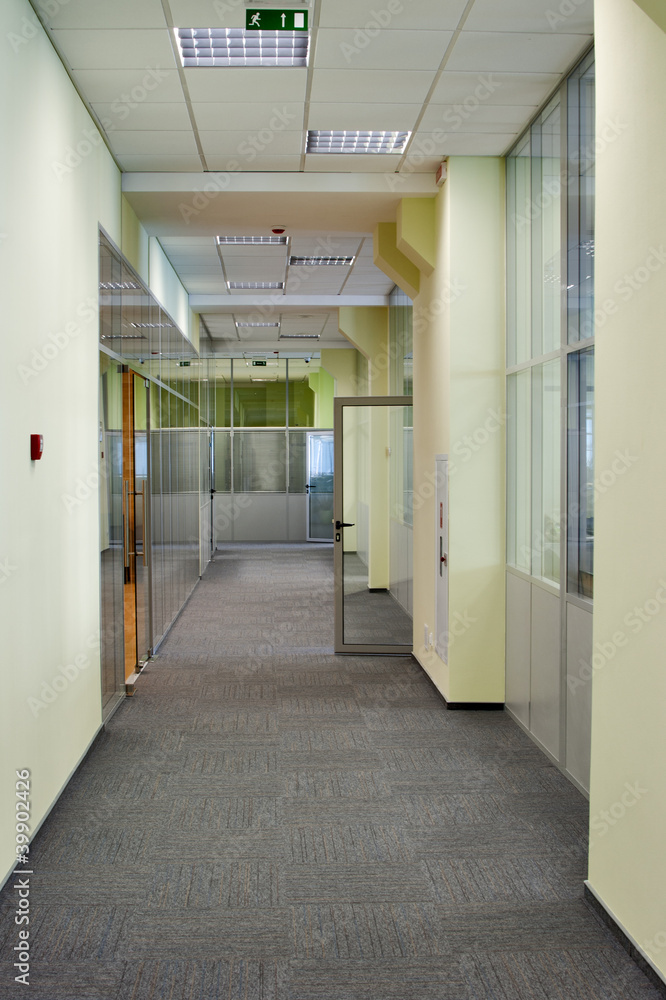 Office corridor Office corridor