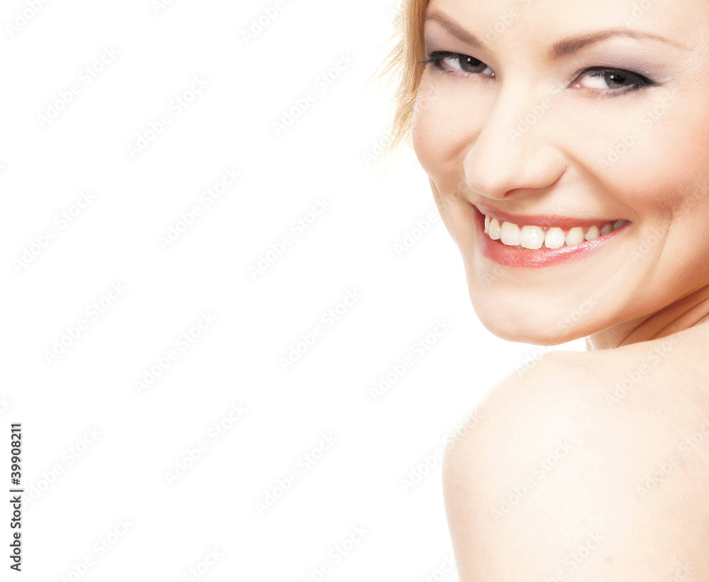 Portrait of a young and attractive Caucasian woman Portrait of a young and attractive Caucasian woman