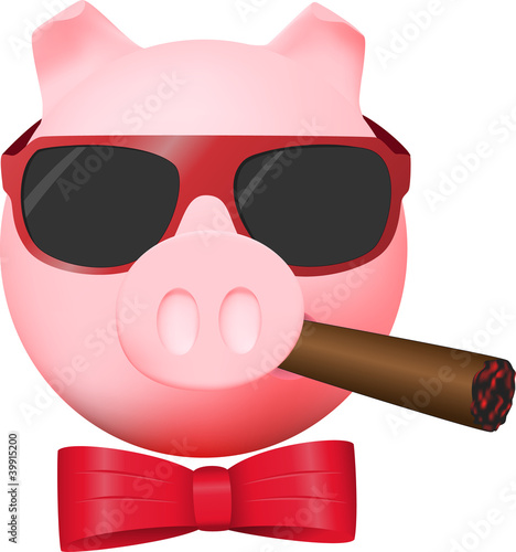 Civil poker pig