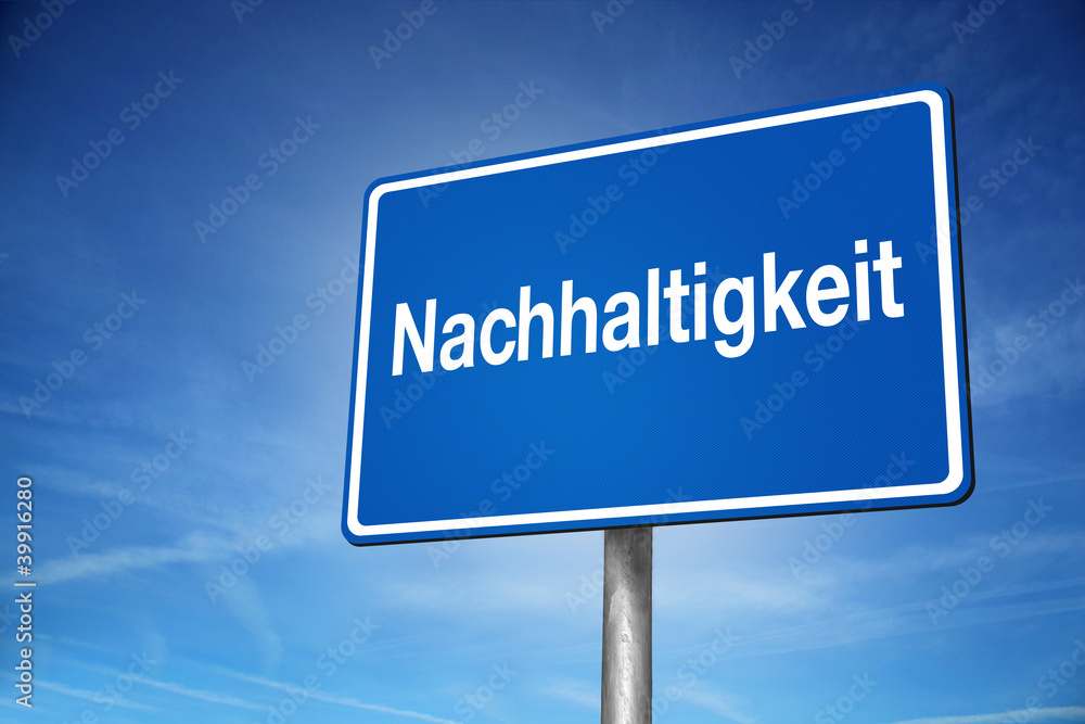 Obraz premium Nachhaltigkeit