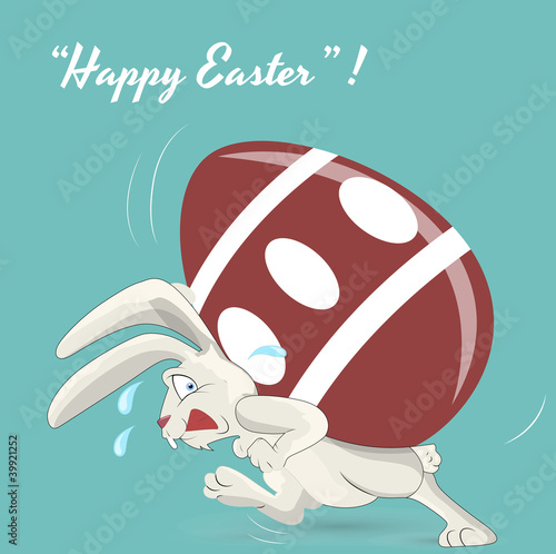 Egg on Easter Bunny