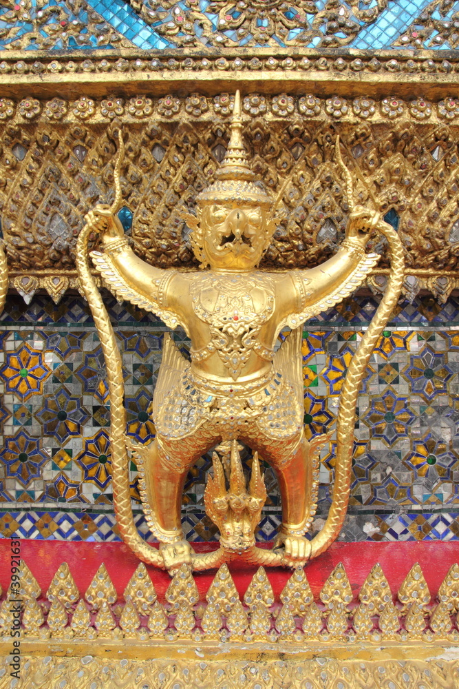 Garuda in Wat Phra Kaew Grand Palace of Thailand