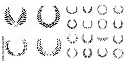 Wreath Set Vector