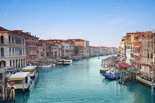 Grand Canal in Venice - Italy © fazon