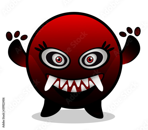 red monster/virus