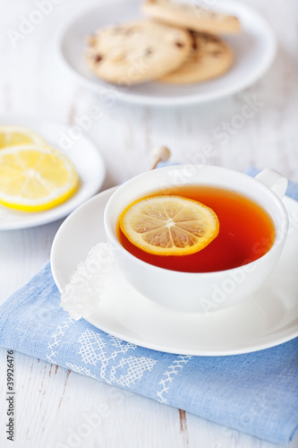 Cup of Tea with Lemon
