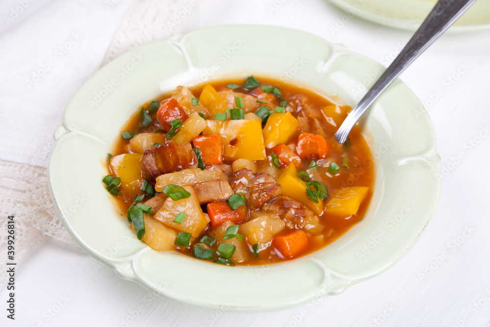 Sweet and sour pork