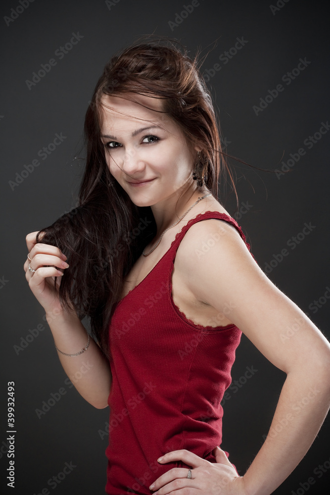 portrait of a young girl