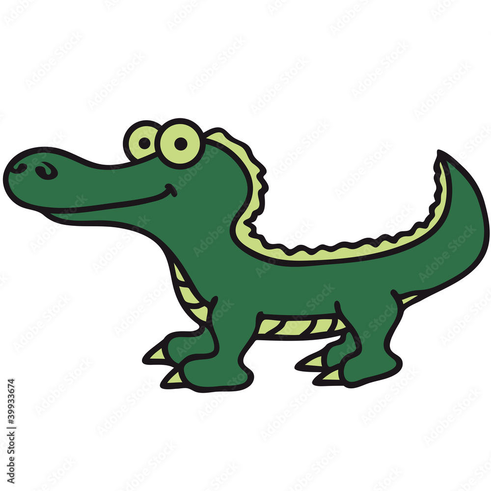 Obraz premium crocodile_3c