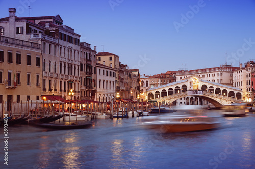 Rialto Bridge in Venice - Italy