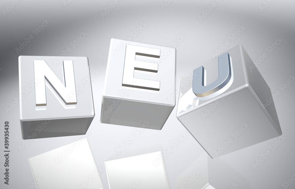 3D Fallende Wuerfel - NEU 4 3D Fallende Wuerfel - NEU 4