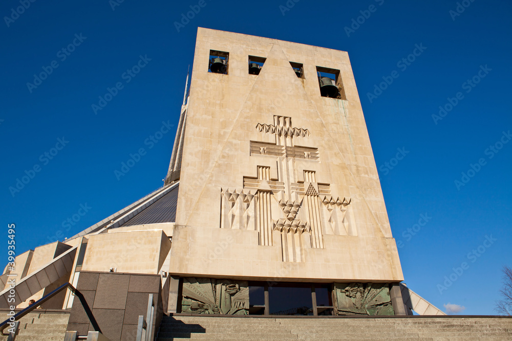 The Roman Catholic Metropolitan Cathedral of Liverpool, UK