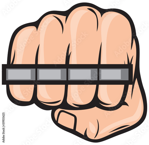 brass knuckle fist