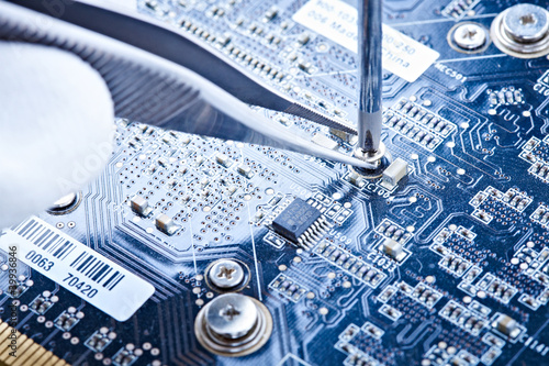 notebook repair printed circuit board