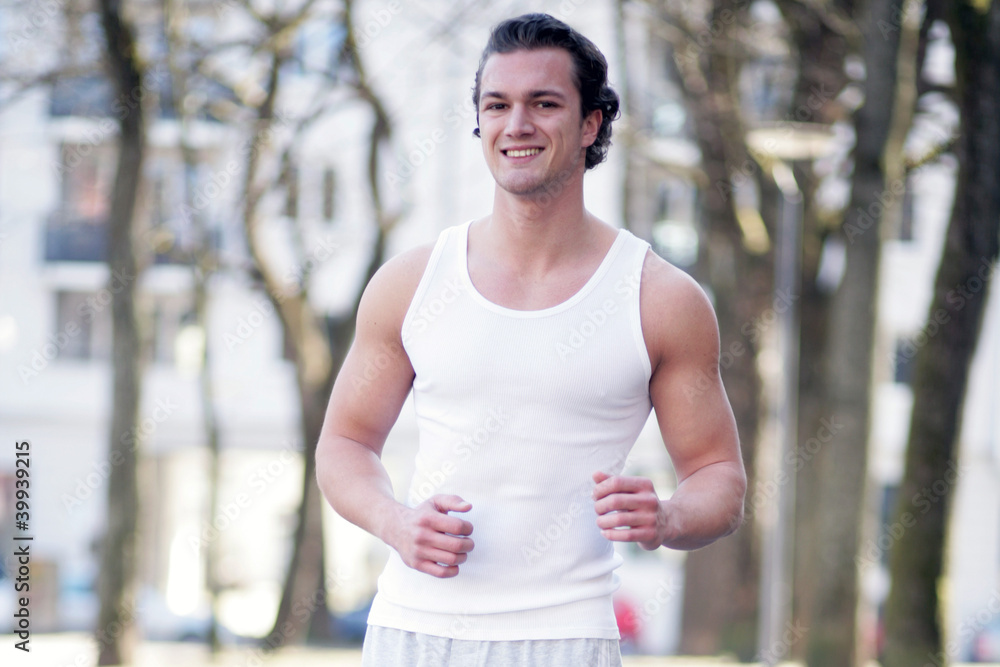 Joggen im Park Joggen im Park