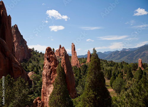 Rock Climbing in Garden of the Gods Park photo